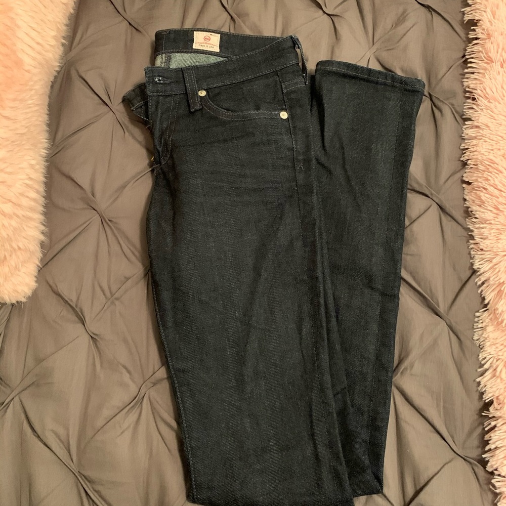 AG dark wash jeans